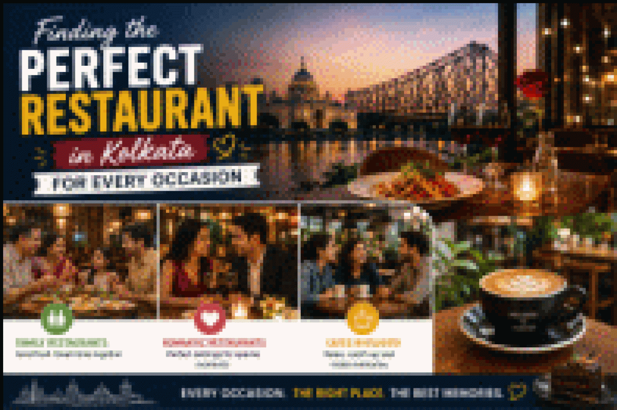 Finding the Perfect Restaurant in Kolkata for Every Occasion