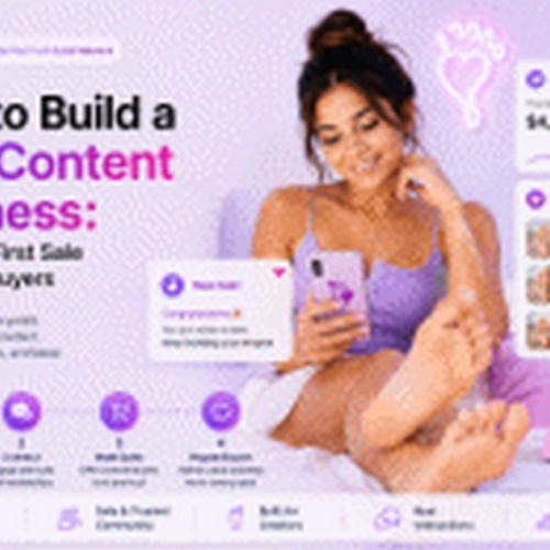 How to Build a Foot Content Business: From Your First Sale to Repeat Buyers